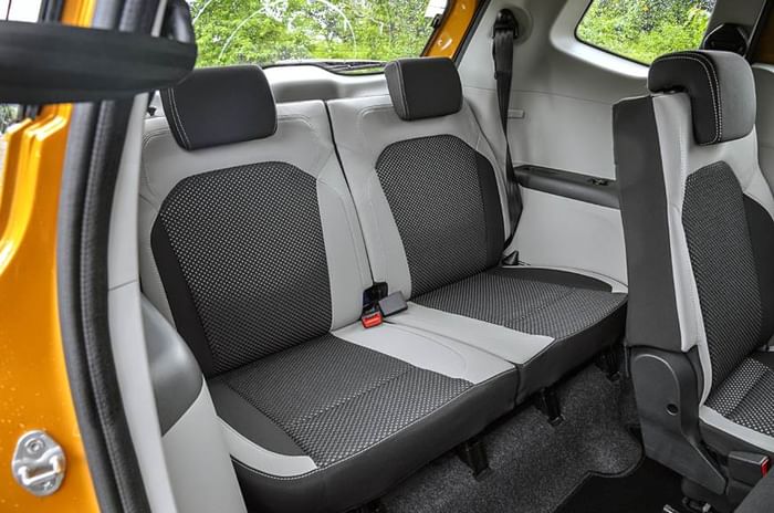 Renault Triber interior highlights detailed